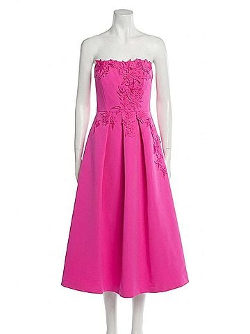Sachin + Babi Evie Midi Dress in Cerise (view 1)