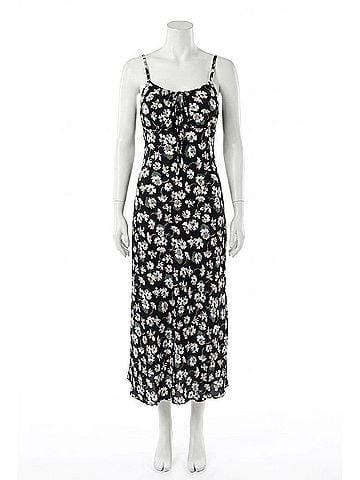 Emerson Fry Amy Bias Sundress in Vita Flowers Noir (view 1)
