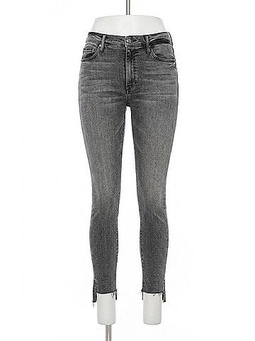 Black Orchid Denim Miranda Off Step High Rise Skinny Jeans in Kissing In The Dark (view 1)