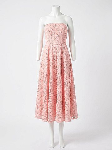 Shoshanna Miller Midi Dress in Rose (view 2)