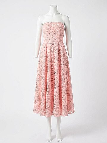 Shoshanna Miller Midi Dress in Rose (view 2)