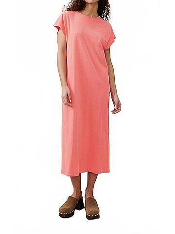 American Vintage Vupaville Dress in Corail (view 2)