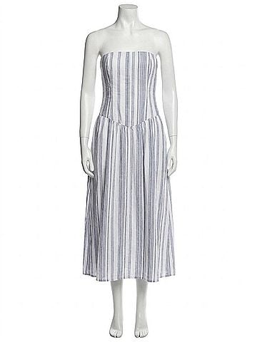 Heartloom Ronan Midi Dress in Eggshell (view 1)