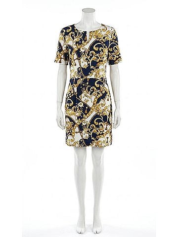 Tabi Women's Sheath Dress in Navy (view 1)
