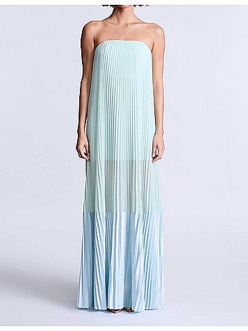 BCBGMAXAZRIA Women's Nora Gown in Aqua (view 2)