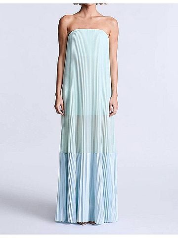 BCBGMAXAZRIA Women's Nora Gown in Aqua (view 2)