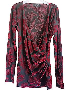 Karen Kane Long Sleeve Blouse (view 1)