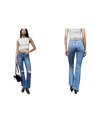 Mother the weekender fray Jeans (view 1)