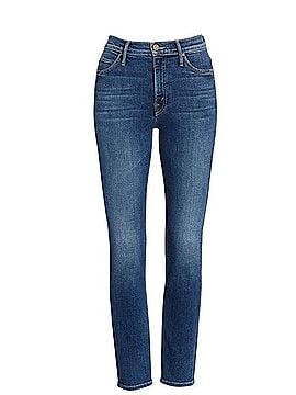 Mother The Mid Rise Dazzler Ankle Jeans (view 2)