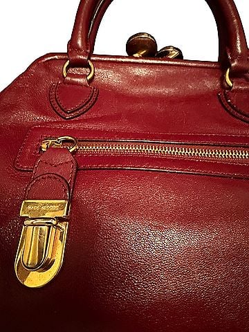 Marc Jacobs Leather Satchel (view 2)