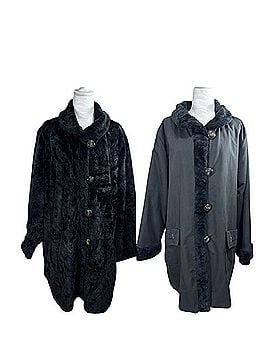 Woman Within Reversible Faux Fur Coat Coat (view 1)