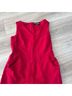 Karl Lagerfeld Paris 98% Polyester 2% Spandex 100% Polyester Red Jumpsuit Size 8 - photo 3