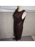 J. McLaughlin Brown Casual Dress Size M - photo 5