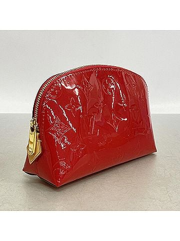 Louis Vuitton Louis Vuitton Vernis Pochette Tic Bag/Pouch M90172 Cerise (Women's) (view 2)