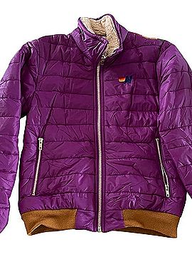 Aviator Nation Sunburst Puffer Jacket Jacket (view 2)