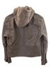 Blank NYC Hooded Leather Moto Jacket Jacket - photo 2