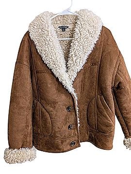 Miss Selfridge Aviator Coat (view 1)