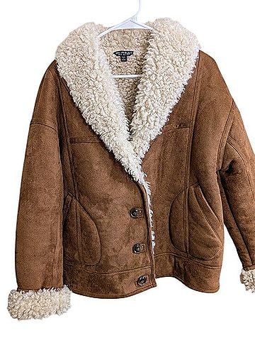 Miss Selfridge Aviator Coat (view 1)