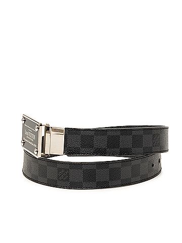 Louis Vuitton Damier Graphite Inventeur Reversible Belt (view 2)