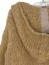 Free People 2020 NWOT FP Heaven Sent Fuzzy Teddy Bear Cropped Hoodie Y2K Boho Chic Penny Lane Afghan Coat 70s Jacket - photo 7