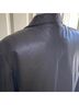 Centigrade 100% Leather Brown Coat Size L - photo 5