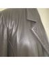 Centigrade 100% Leather Brown Coat Size L - photo 3