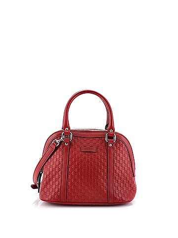 Gucci Convertible Dome Satchel Microguccissima Leather Mini (view 1)