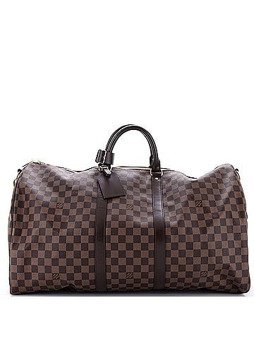 Louis Vuitton Keepall Bandouliere Bag Damier 55 (view 1)