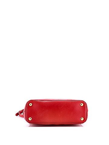 Prada Double Zip Lux Tote Saffiano Leather Small (view 2)