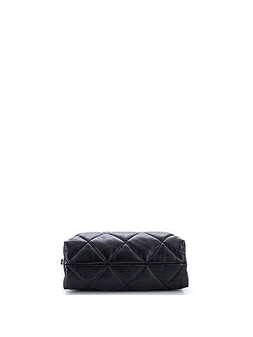 Chanel CC Bar Chain Handle Shopping Tote Quilted Lambskin Small (view 2)