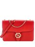 Gucci 100% Leather Red Interlocking Shoulder Bag Leather Medium One size - photo 1