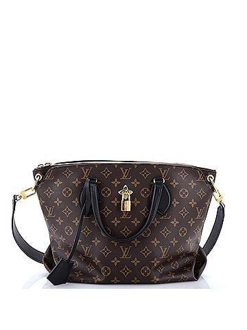 Louis Vuitton Flower Zipped Tote Monogram Canvas MM (view 1)