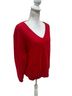 J.Crew 100% Cashmere Red Cashmere Pullover Sweater Size S - photo 2