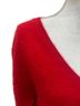 J.Crew 100% Cashmere Red Cashmere Pullover Sweater Size S - photo 4