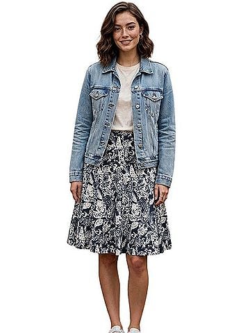 Chaps Casual Skirt (view 1)
