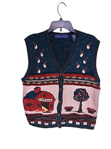 Karen Scott karen Sweater Vest (view 1)