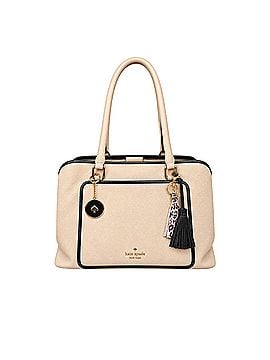Kate Spade New York Ward Place Large Evangelie Satchel Leather Tote (view 1)