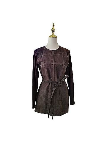Escapada Escapade Suede Mini Dress With Studded Detailing Casual Dress (view 1)
