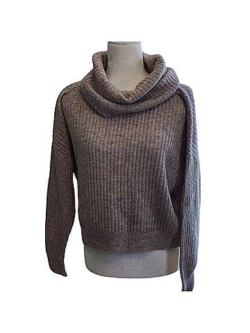 Aqua Cowl turtleneck sweater Casual Sweaters (view 1)