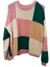 Francesca's 100% Acrylic Multi Color Pullover Sweater Size M - photo 4