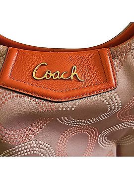 Coach Ashley Dotted Op Art Tote Tote (view 2)