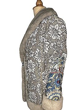 Johnny Was Floral Teddy Jacket Jacket (view 2)