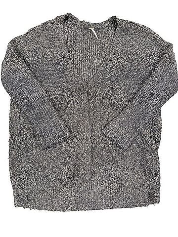 Free People Alpaca Boucle Slouchy Knit Cardigan Wool Cardigan (view 1)