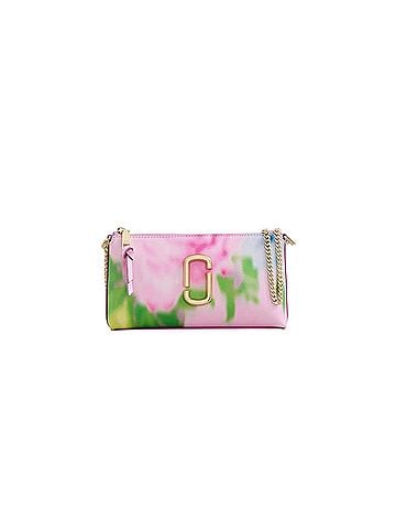 Marc Jacobs Floral DTM Snapshot Pochette Leather Crossbody Bag (view 1)
