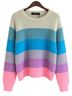 Vero Moda Plume Stripe Pullover Sweater - photo 1