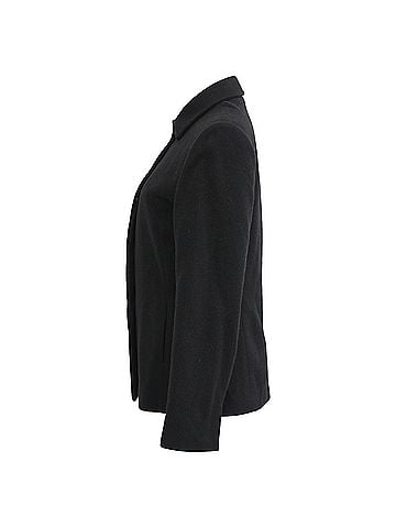 Jil Sander Jil Sander Collared Jacket in Black Cashmere (view 2)