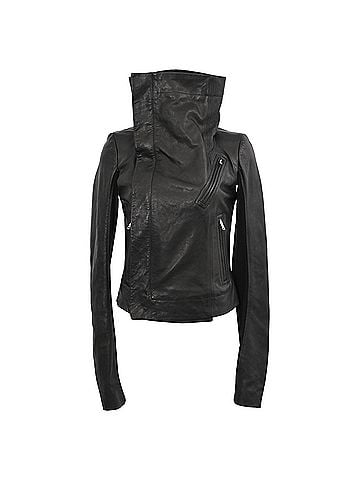 Rick Owens Rick Owens Naska Biker Jacket in Black Leather (view 1)