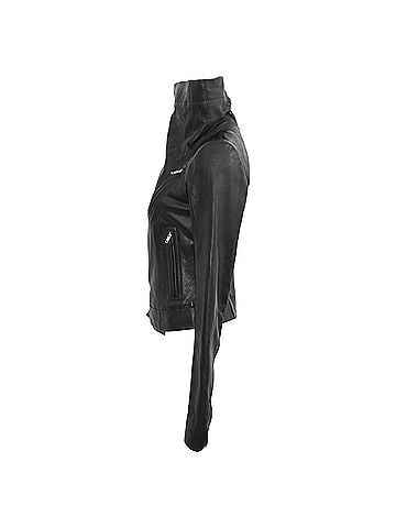 Rick Owens Rick Owens Naska Biker Jacket in Black Leather (view 2)