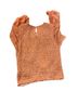 Express Orange Short Sleeve Blouse Size M - photo 2