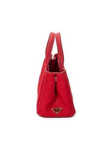 Prada Small Canapa Tote (view 2)